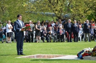Wreath laying ceremony on 71st anniversary of the Victory Day