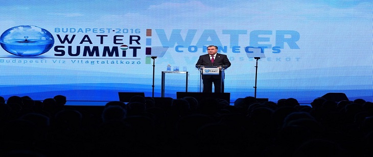 Tajikistan delegation participation in the Budapest Water Summit