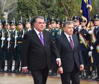 Dushanbe hosted top-level talks between President of Tajikistan Emomali Rahmon and President of Uzbekistan Shavkat Mirziyoyev.