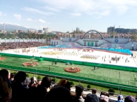 Nowruz festival in Nowruzgoh, Dushanbe
